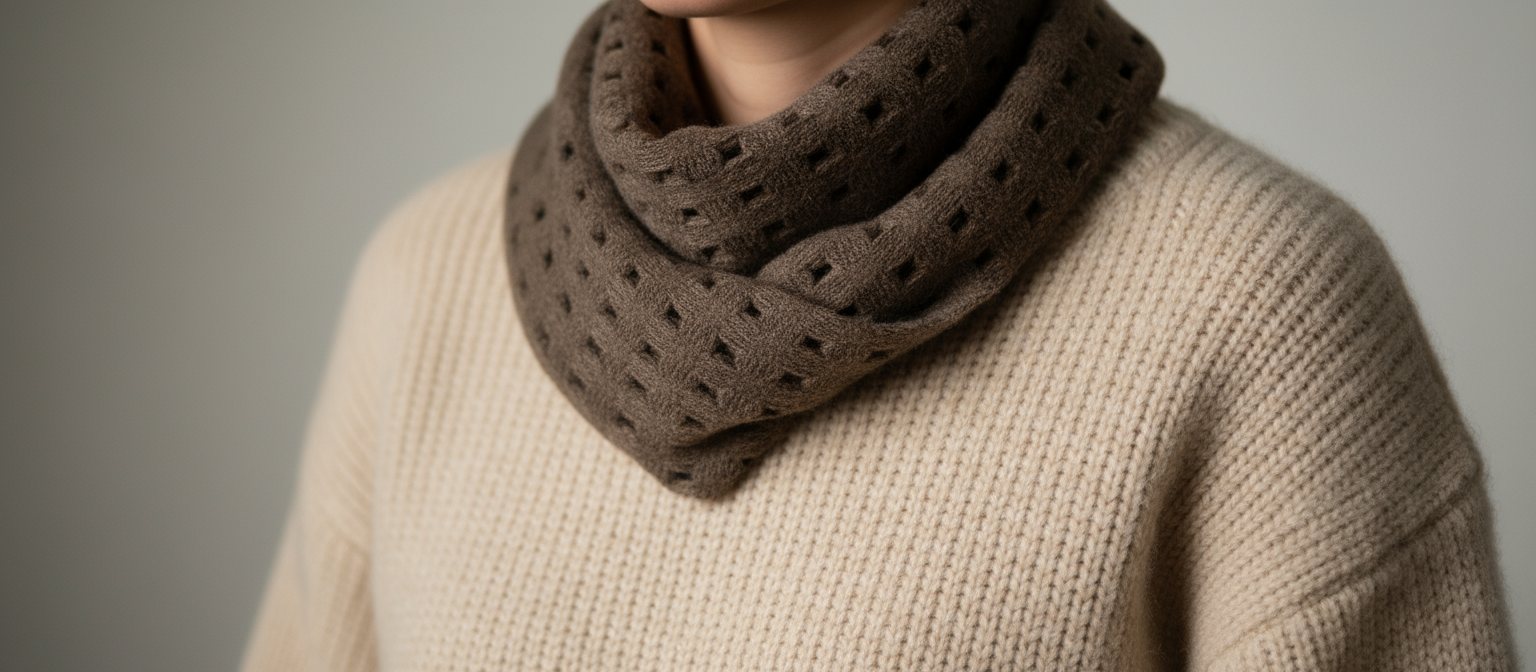 Bufanda Lujo 'Modelo Nube Otoñal'