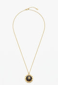 Collar Dorado con Medallón y Estrella Polar | Colgante de Acero Inoxidable