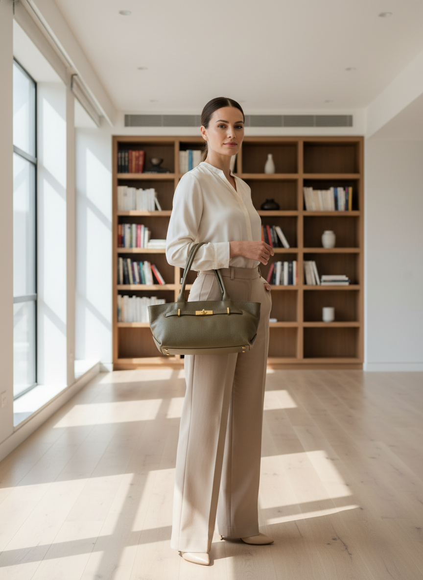 Bolso de Hombro 'Modelo Ejecutiva Clásica'