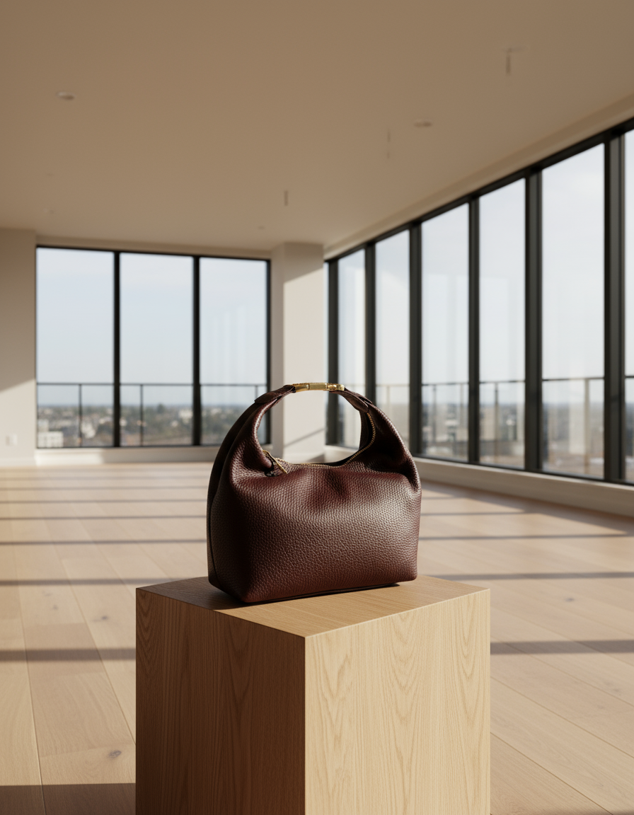 Bolso Hobo modelo 'Burdeos Luxe'